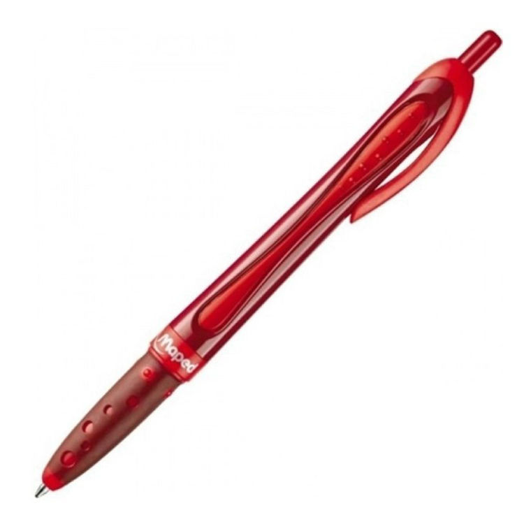 Picture of 1329 MAPED FREE WRITTEN RED BALL POINT PEN 1.0